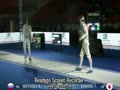 フェンシング世界ジュニア2016男子フルーレ決勝敷根崇裕（法大）VSマテーフ（ロシア） 1 